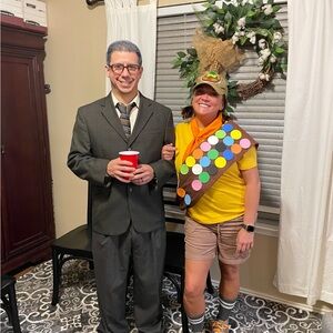 Disney Pixar UP Couples Costume Russell & Carl Set